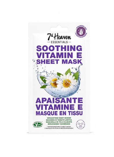Picture of 7TH HEAVEN SOOTHING VITAMIN E SHEET MASK